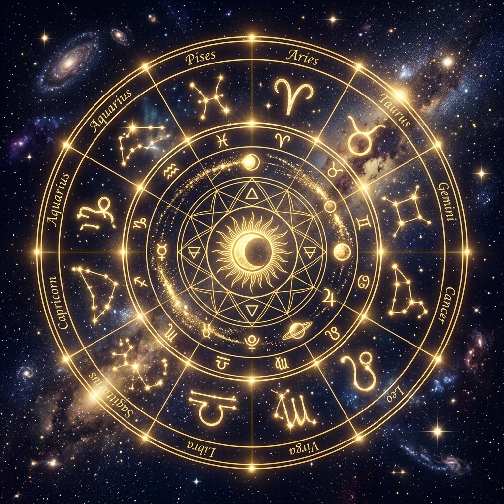 Mystical Astrology Background